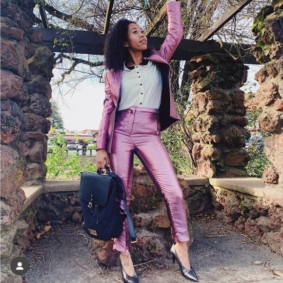 Purple Sparkle Suit Set - Picture 4 of 4